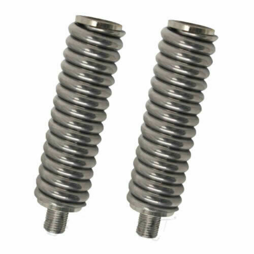 Lot Of 2 Heavy Duty Cb Radio Antenna Spring Mount  3/8" X 24