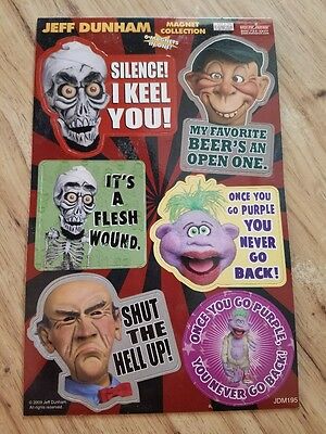 Jeff Dunham Funny Ventriloquist Comedian 6 Pc Magnet Set Comedy Central