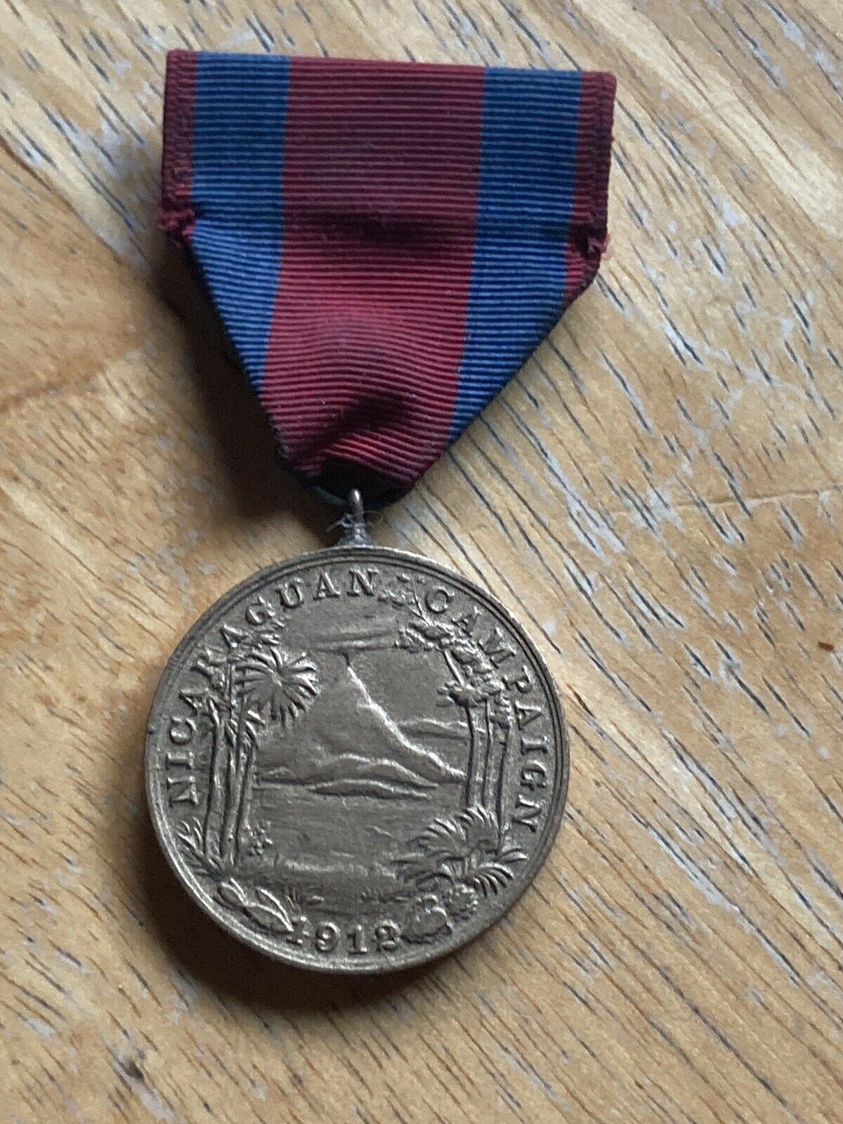 Us Navy Medal 1912 Nicaraguan Campaign Medal