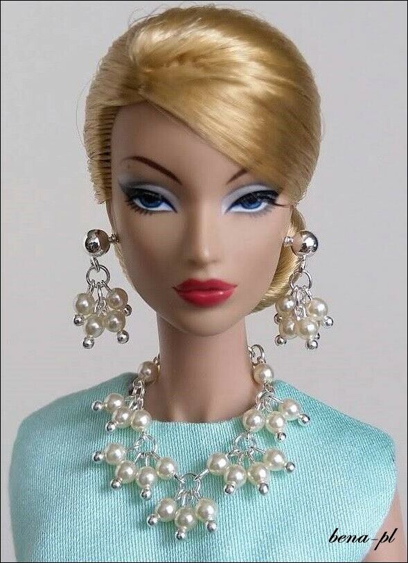 Bena-pl  Jewelry Set Fits Silkstone Fr Victoire Roux Barbie Jewellery Necklace