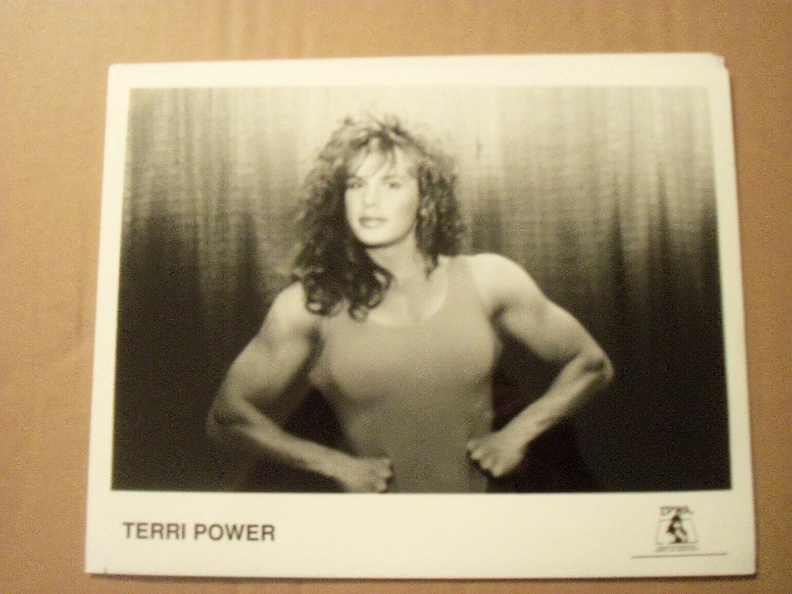 Terri Power Lpwa Lady/girl Wrestler Wrestling Original Vintage Glossy B&w Photo