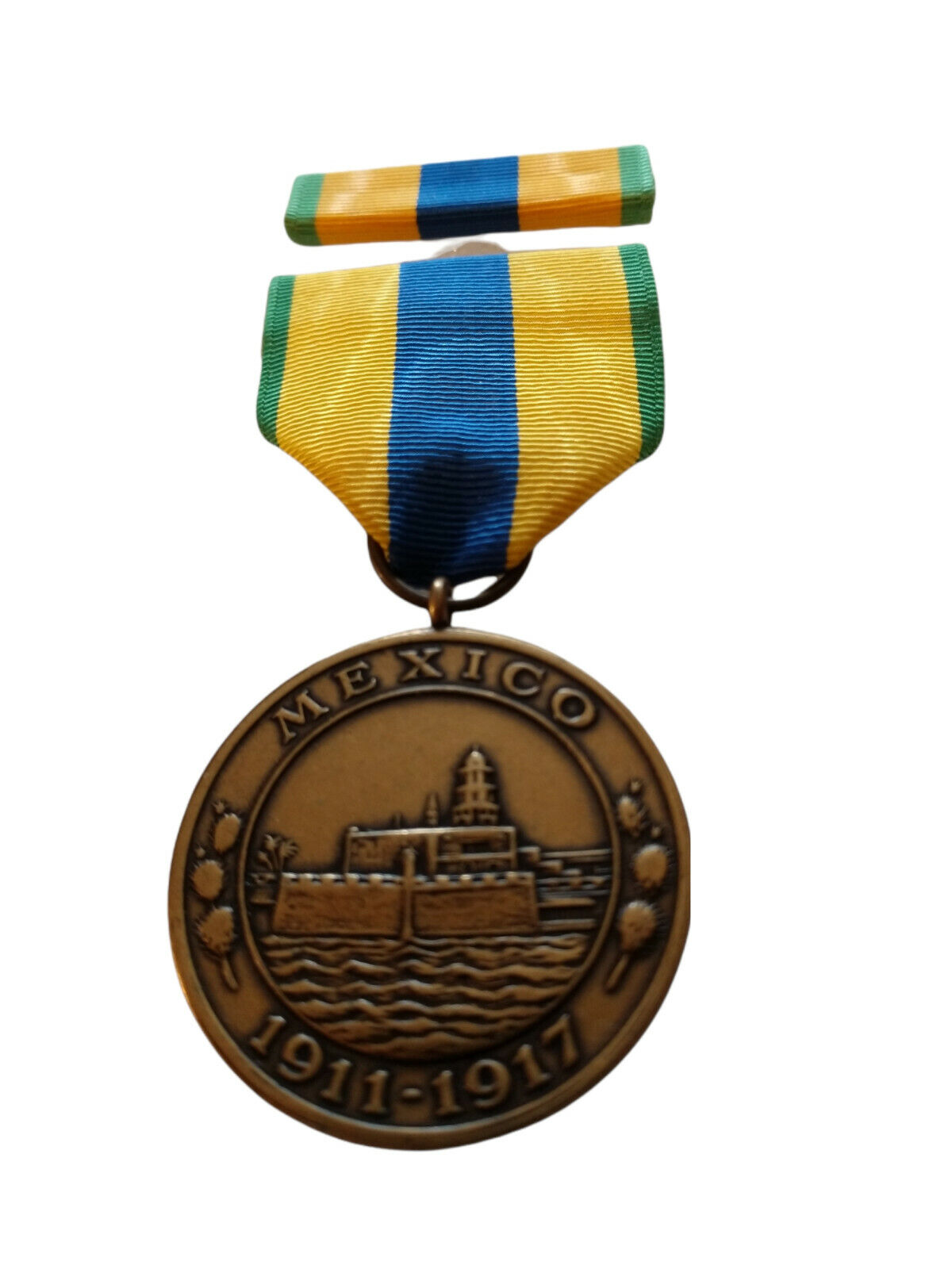 Usmc/marine Corps Mexico 1911-1917 Service Medal W/ribbon. Reproduction