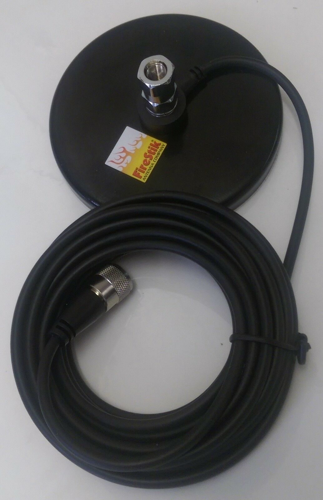 Firestik K-11 Heavy-duty Magnetic Cb Radio Antenna Mag Mount W 18 Ft Coax Cable