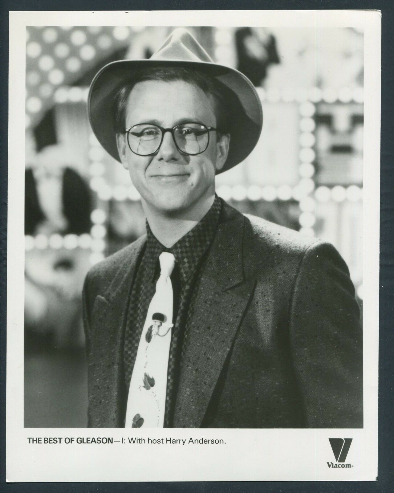 Harry Anderson In The Best Of Gleason '88 Glasses Hat